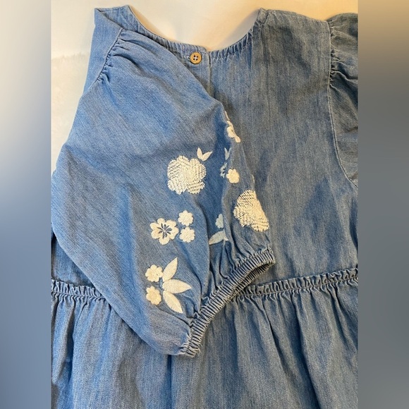 Wonder nation girls blue denim dress size 4-5 - Picture 8 of 11